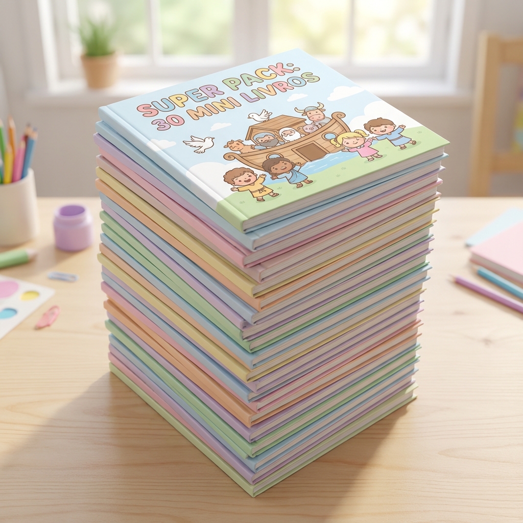 Super Pack Completo — 30 Mini Livros